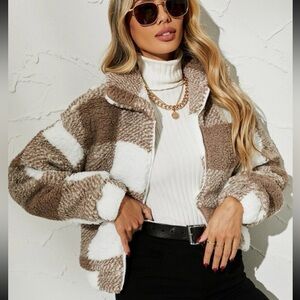 Teddy Gingham Jacket